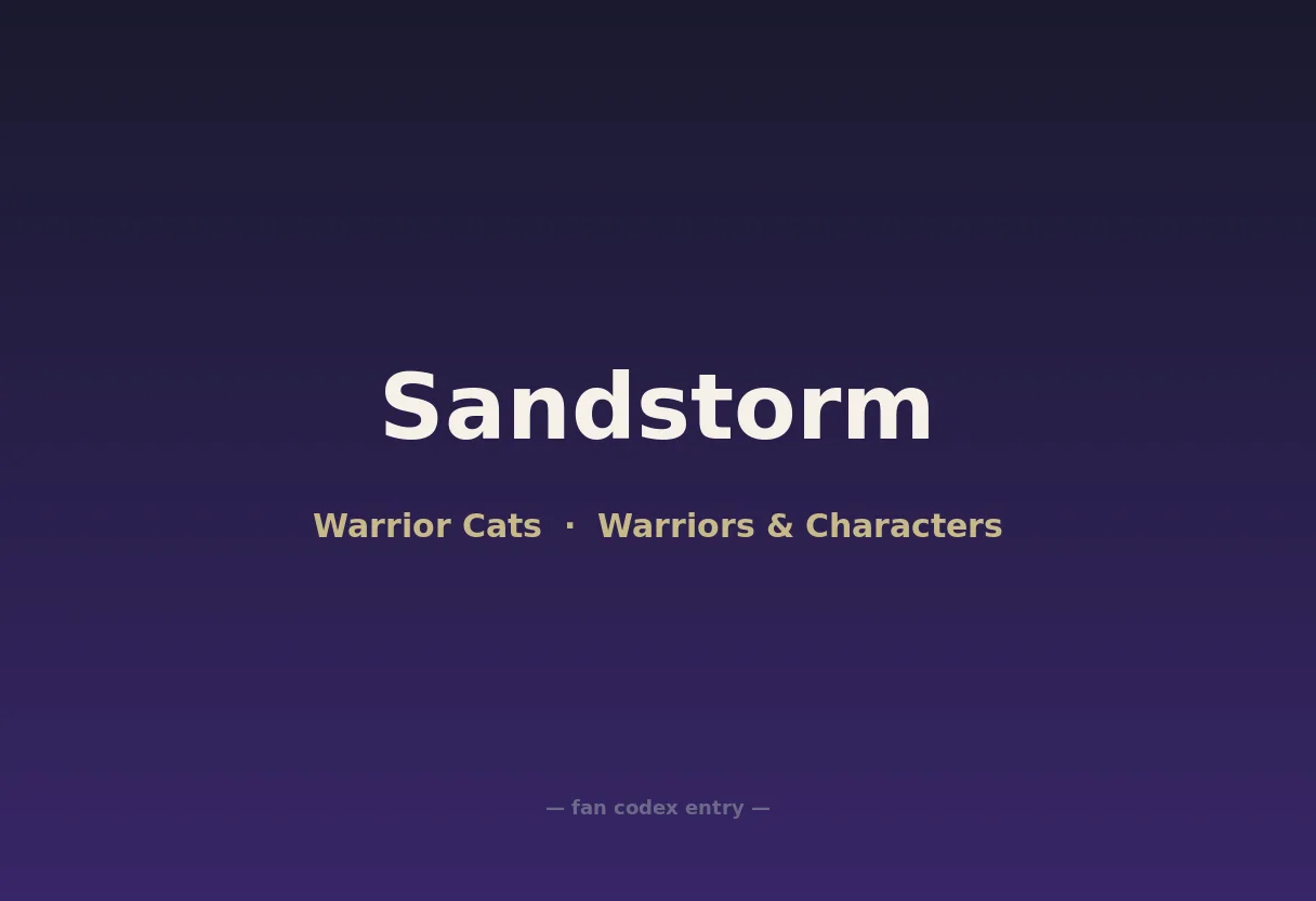 Sandstorm